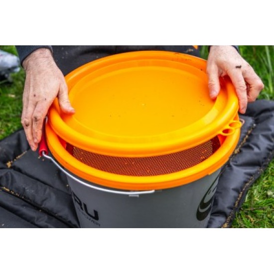 Galeata Guru - Bait Bucket 18l Gri Galeata Guru - Bait Bucket 18l Gri